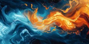 Beeld van denkprocessen en mentale ontwikkeling in abstractie